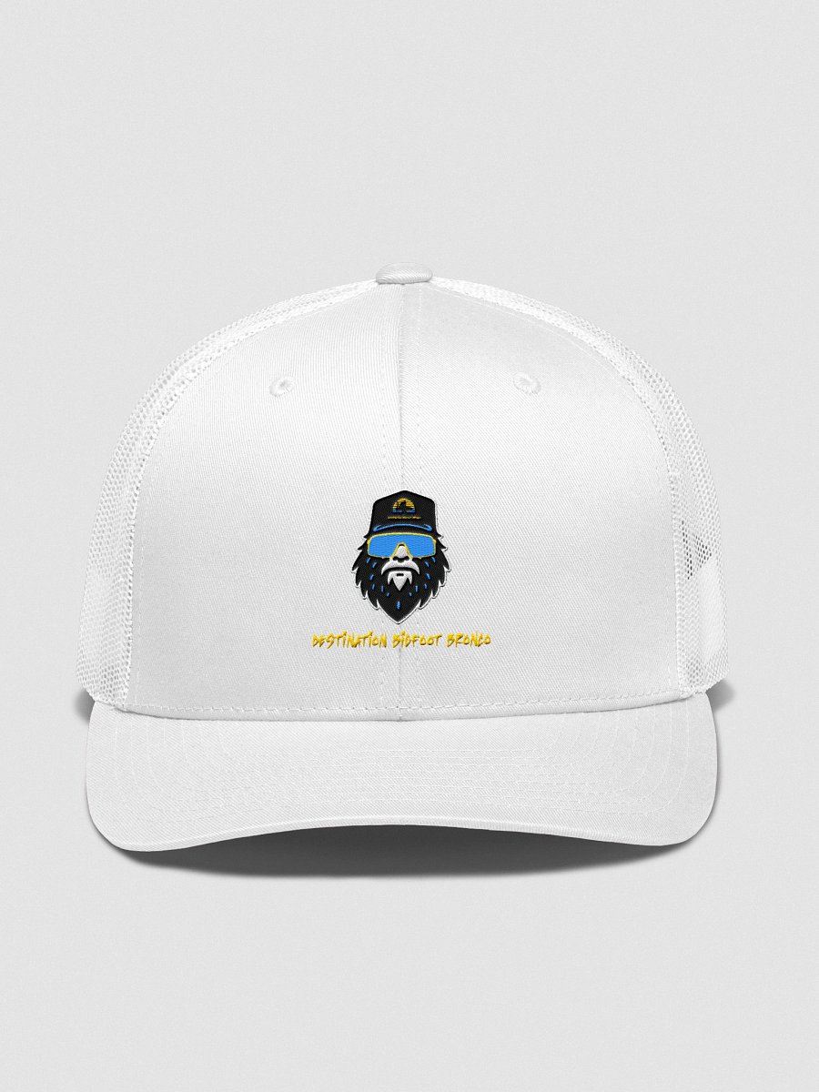 Bigfoot Original White Trucker Cap product image (1)