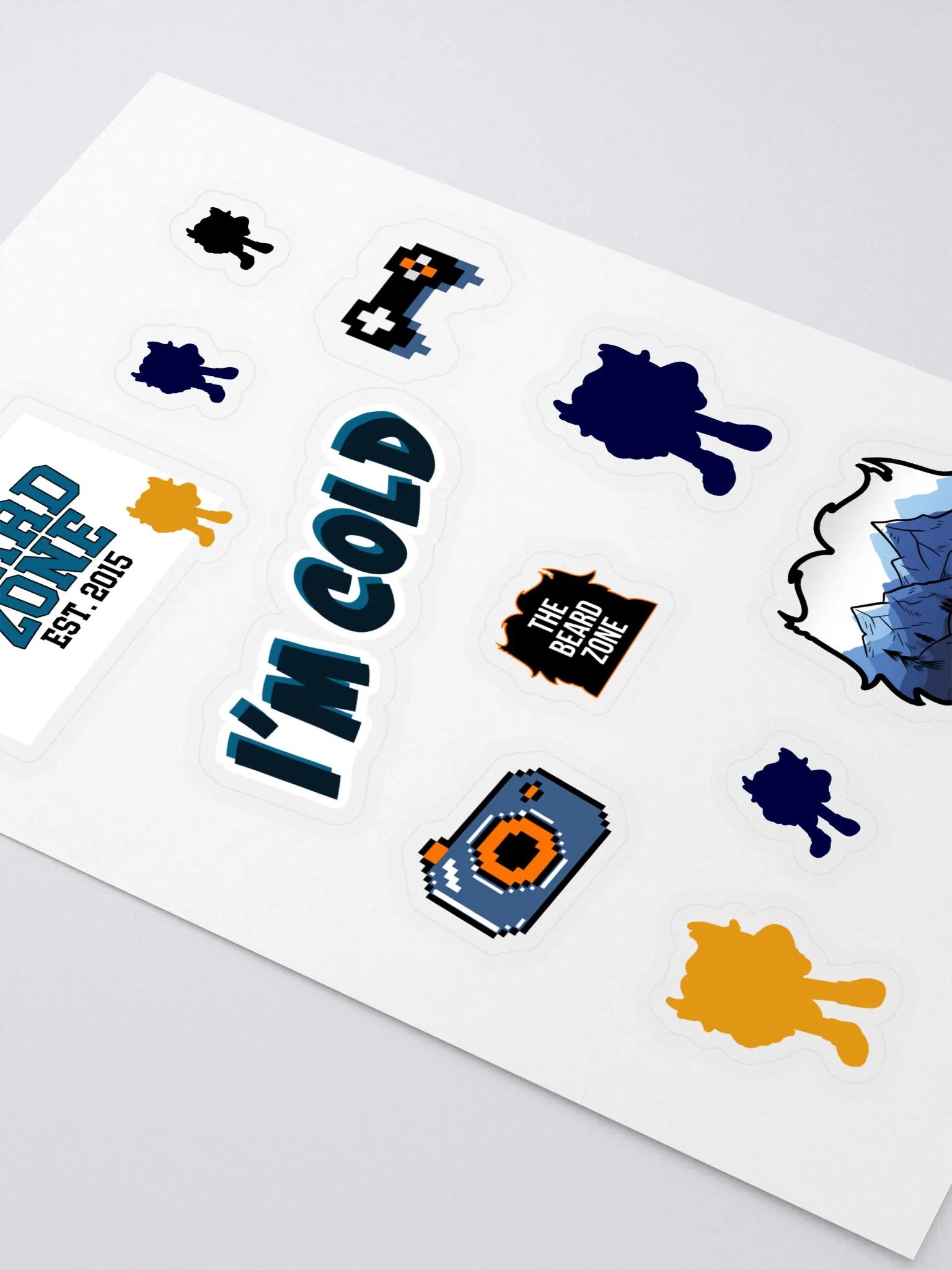 Winter Mode ON Sticker Sheet product image (2)