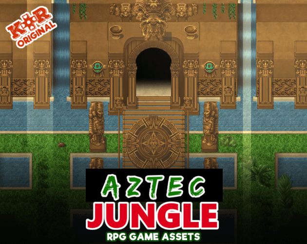 KR Aztec Jungle Tileset for RPGs v2! product image (1)