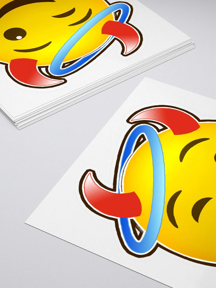 Delightfully Irreverent Kiss Cut Sticker product image (4)