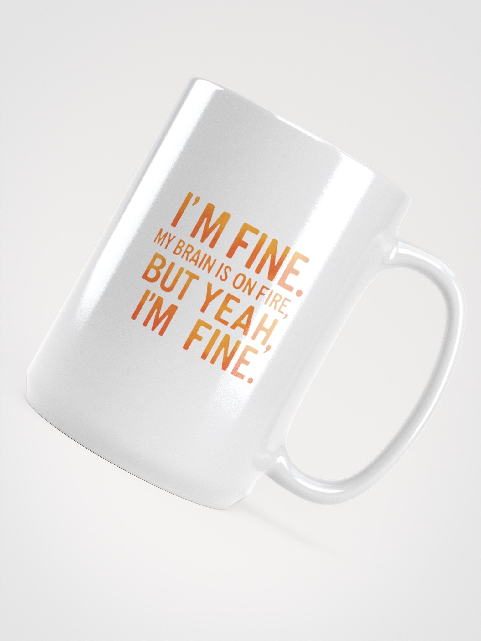 Fire Brain White Mug product image (5)