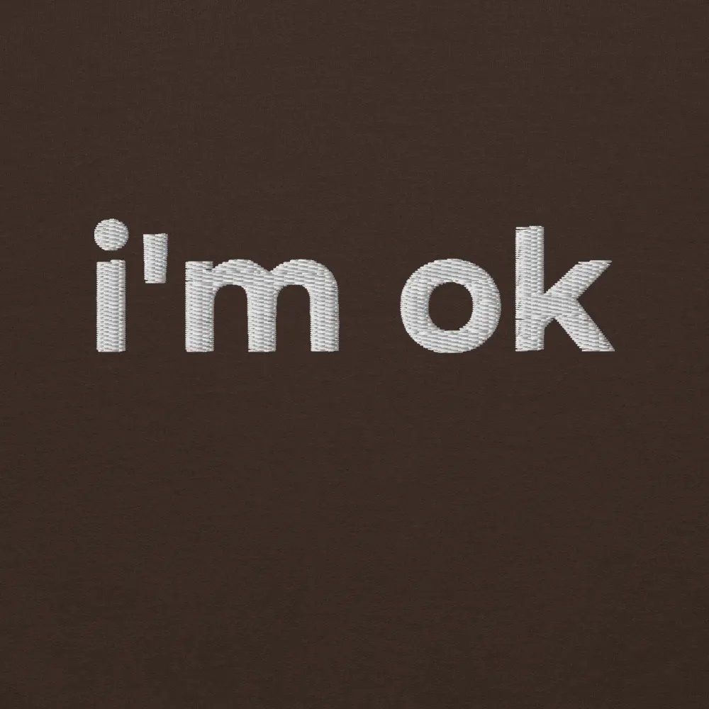 i'm ok mixed hoodie product image (6)