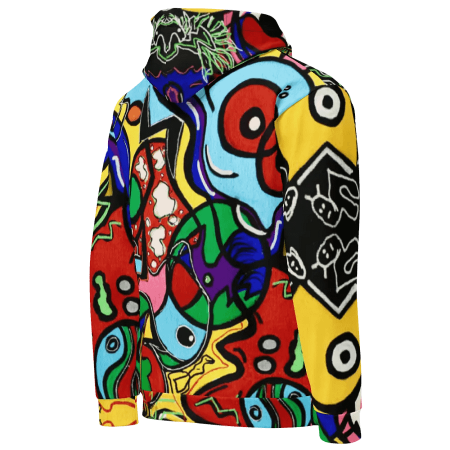 Chaos Turning Chaos All Over Print Hoodie product image (5)
