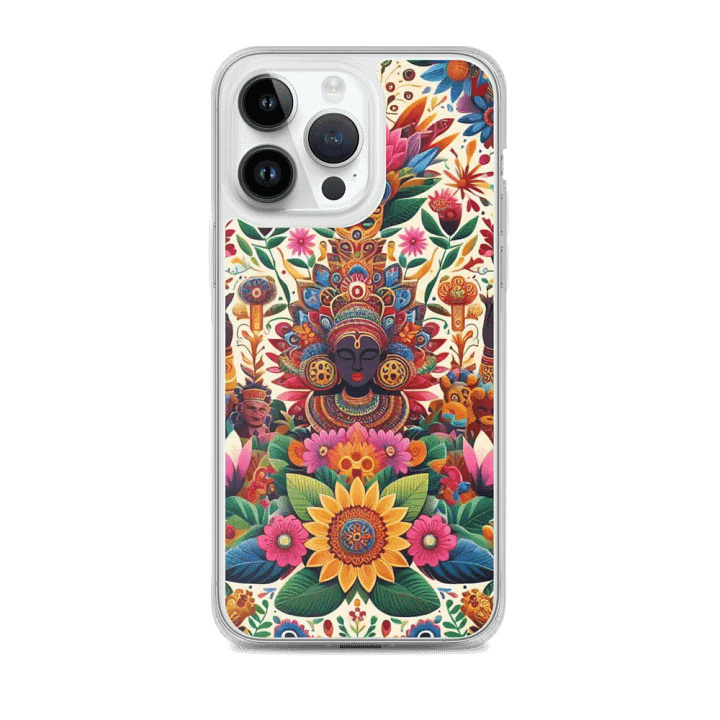 Floral Majesty Clear iPhone® Case product image (2)