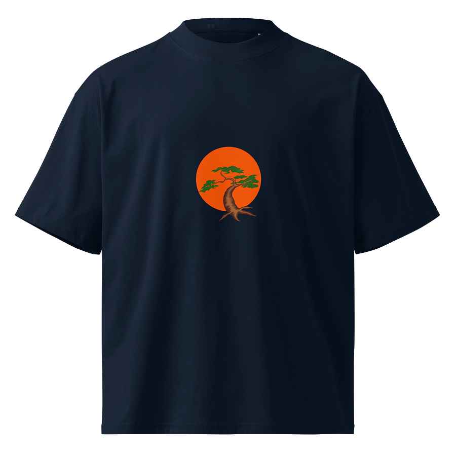 Stylized Organic Tree Oversized T-Shirt product image (1)