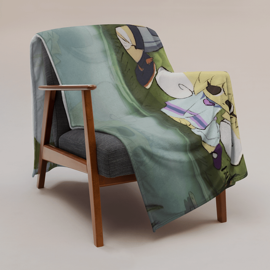 Fishing Day Throw Blanket product image (4)