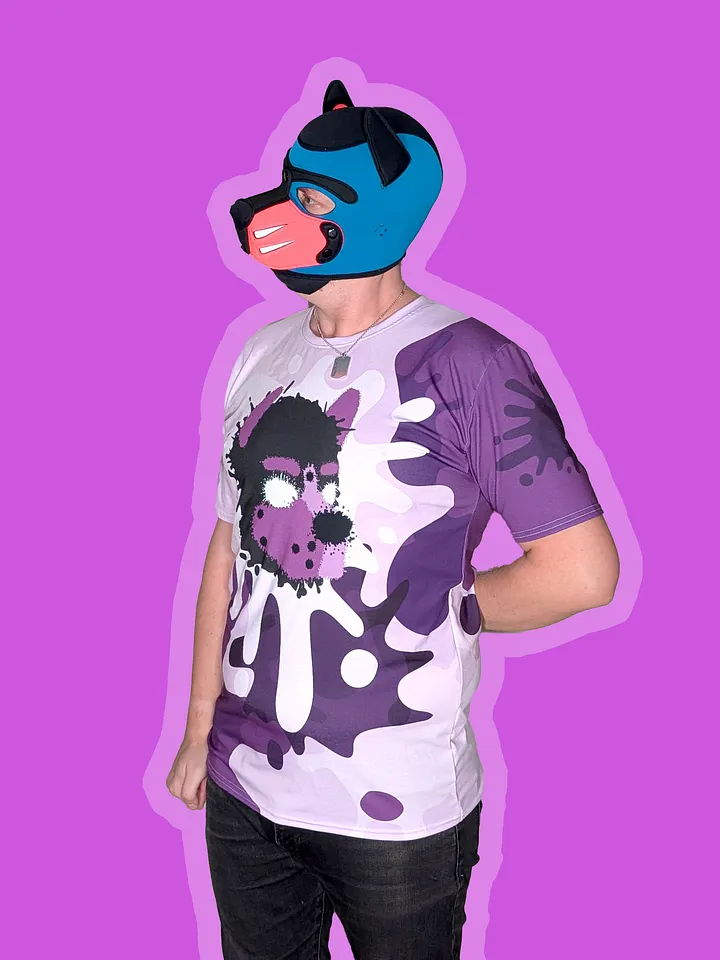 Chaos Splatter Shirt - Purple product image (1)