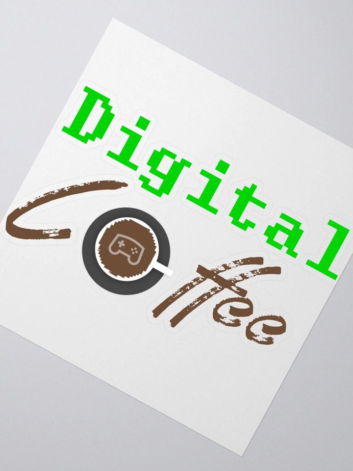Digital Coffee: Gaming Brew Sticker product image (2)
