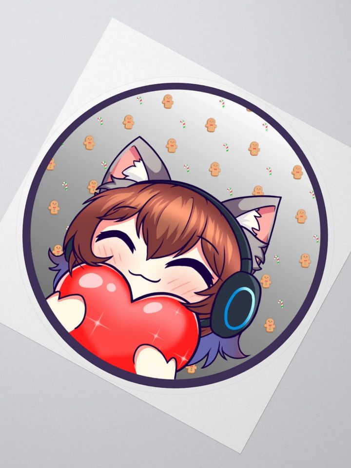 Ginger-Cat Love Sticker product image (4)