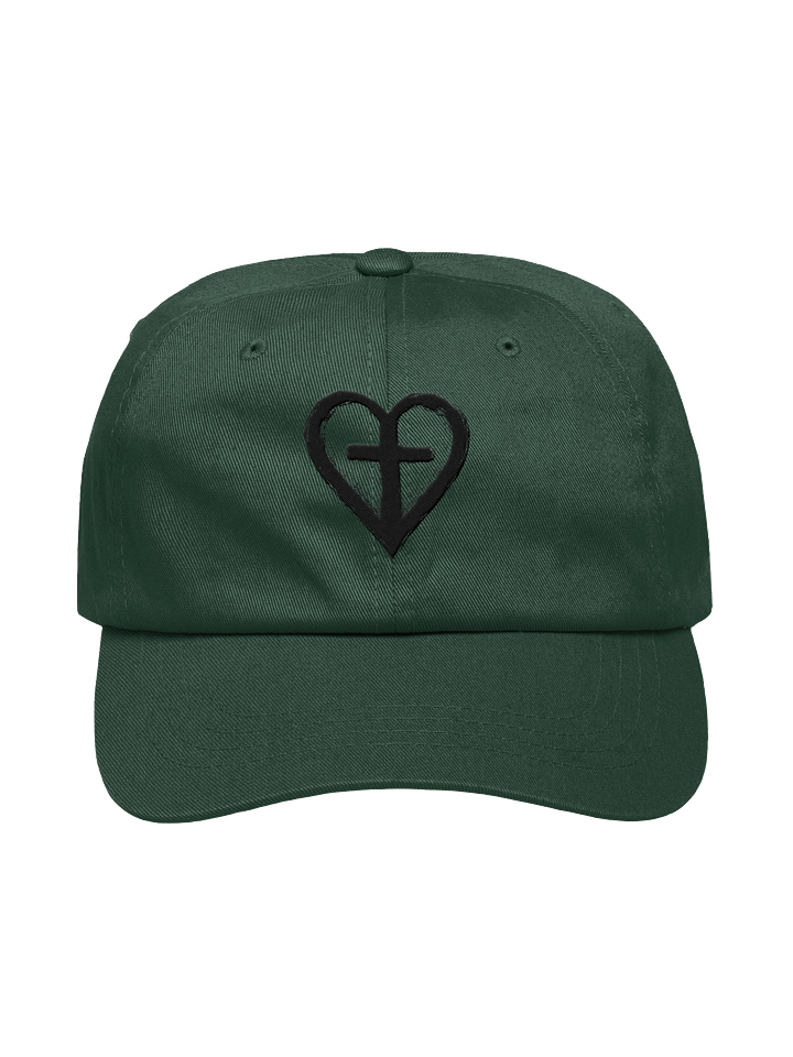Faith Heart Relaxed Hat product image (13)