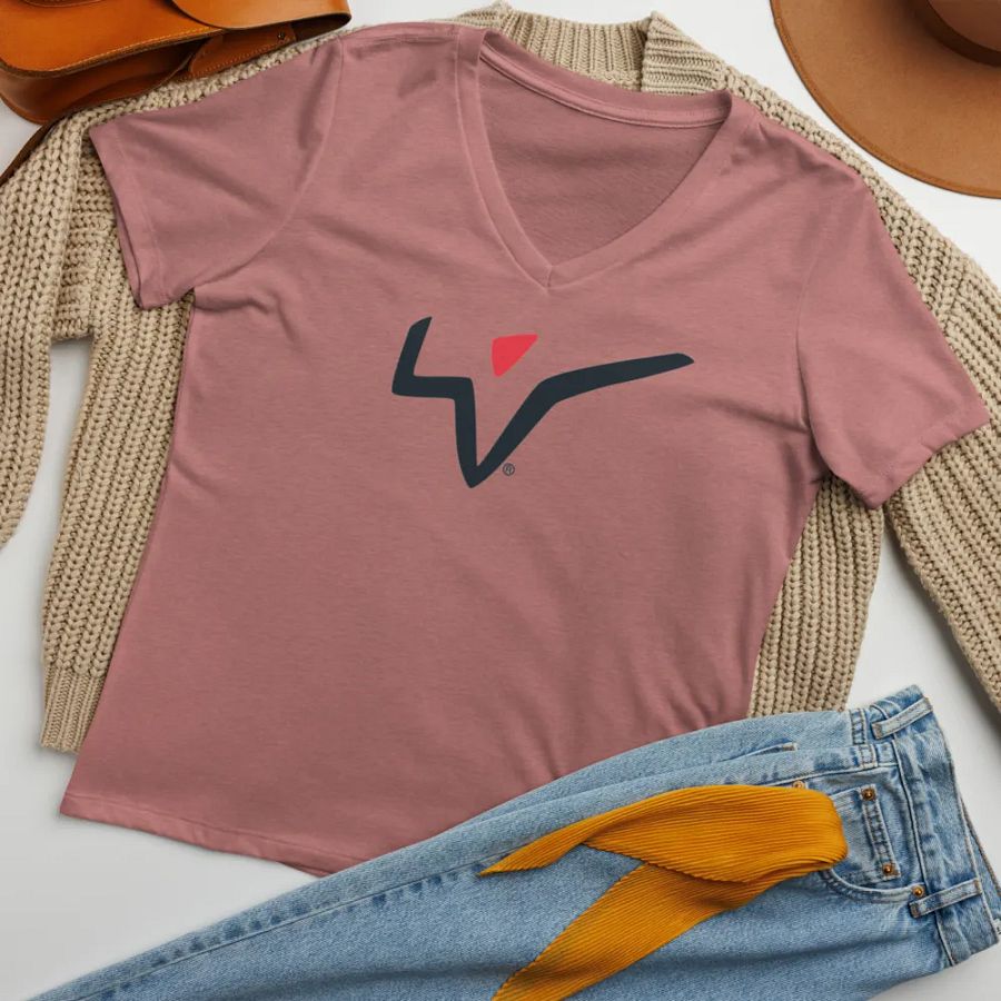 FTA - Empowerment Logo Relaxed V-Neck Tee product image (7)