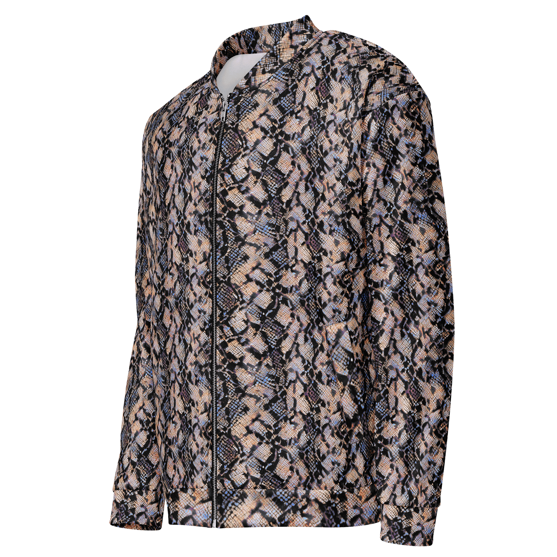 Best Snake Skin Bomber Jacket product image (3)