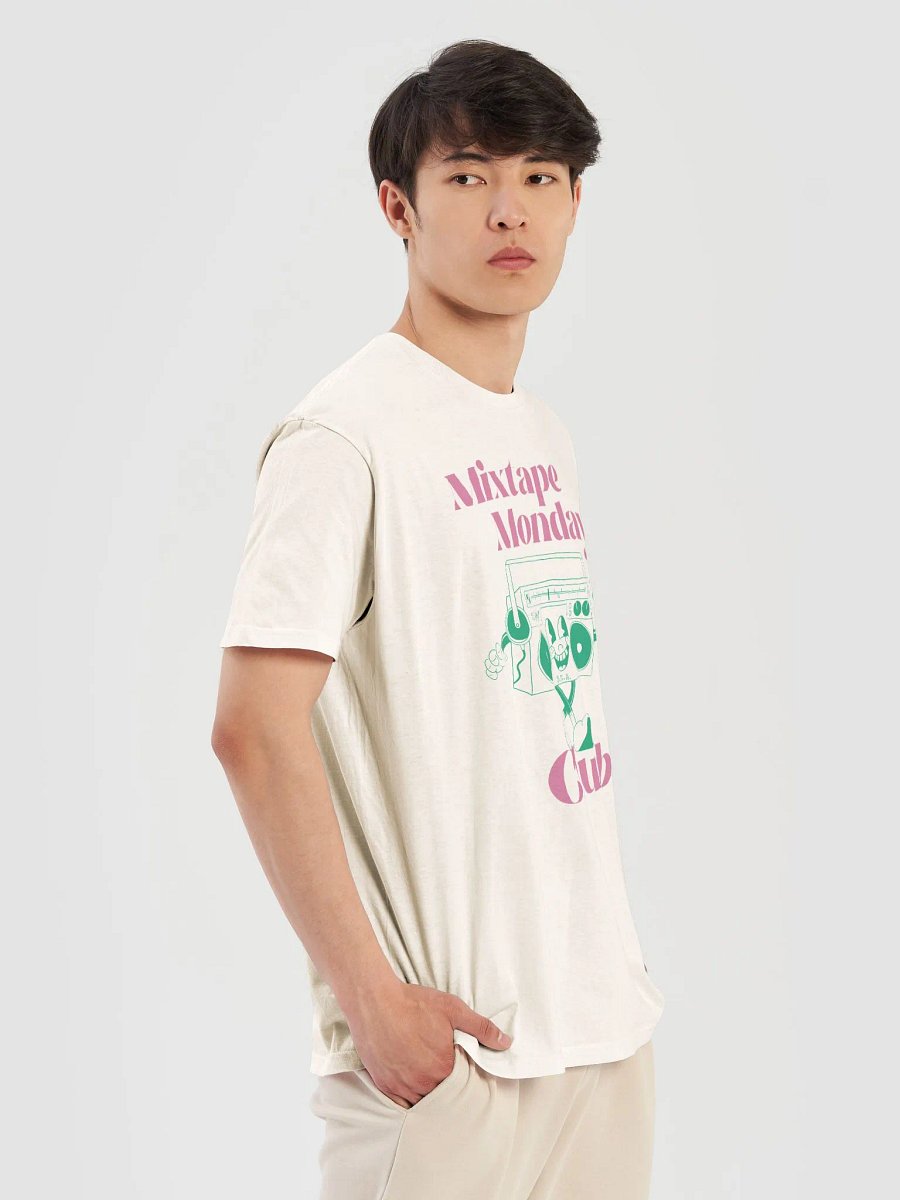 Mixtape Monday Club Tee // Pink & Green product image (3)