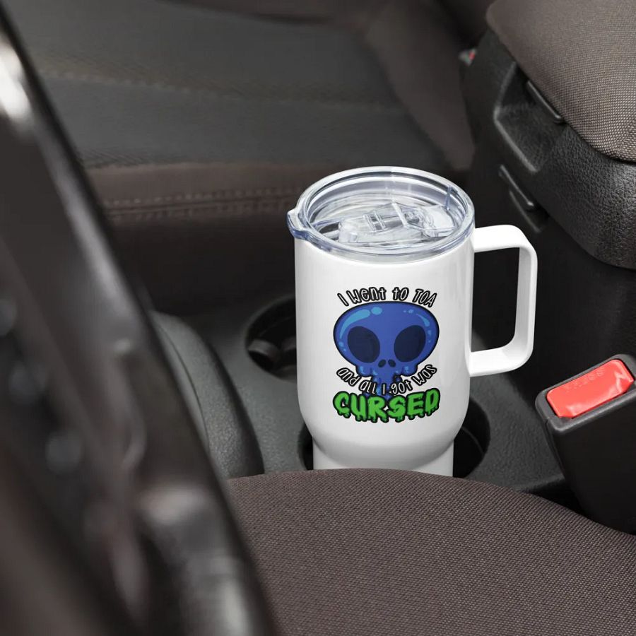 All I Got Was Cursed - Shaman - Travel Mug w/Handle product image (7)