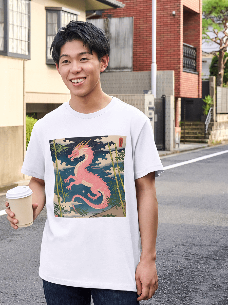 Ryoshin - Sakura no Ryū (Cherry Blossom Dragon), Ancient Ryū Collection, T-Shirt, Front Design product image (108)