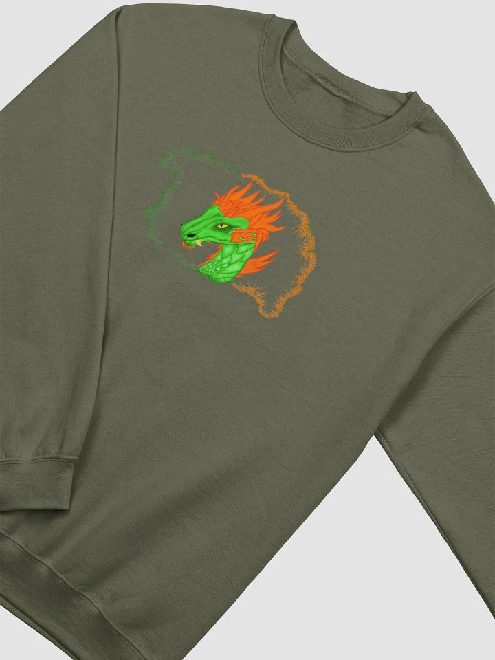 Majestic Dragon Unisex Crewneck Sweatshirt product image (2)