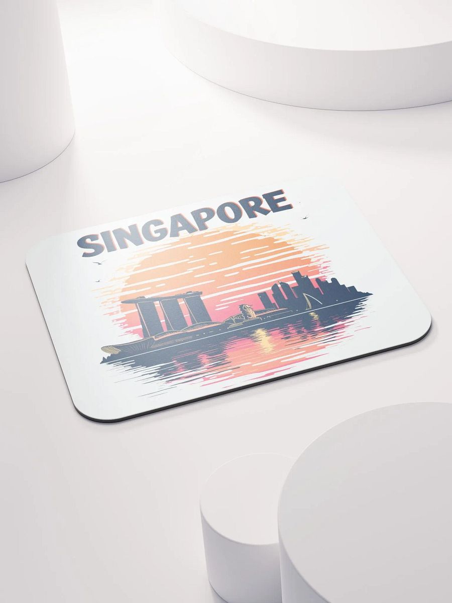 Sunset Skyline Singapore Mouse Pad product image (4)