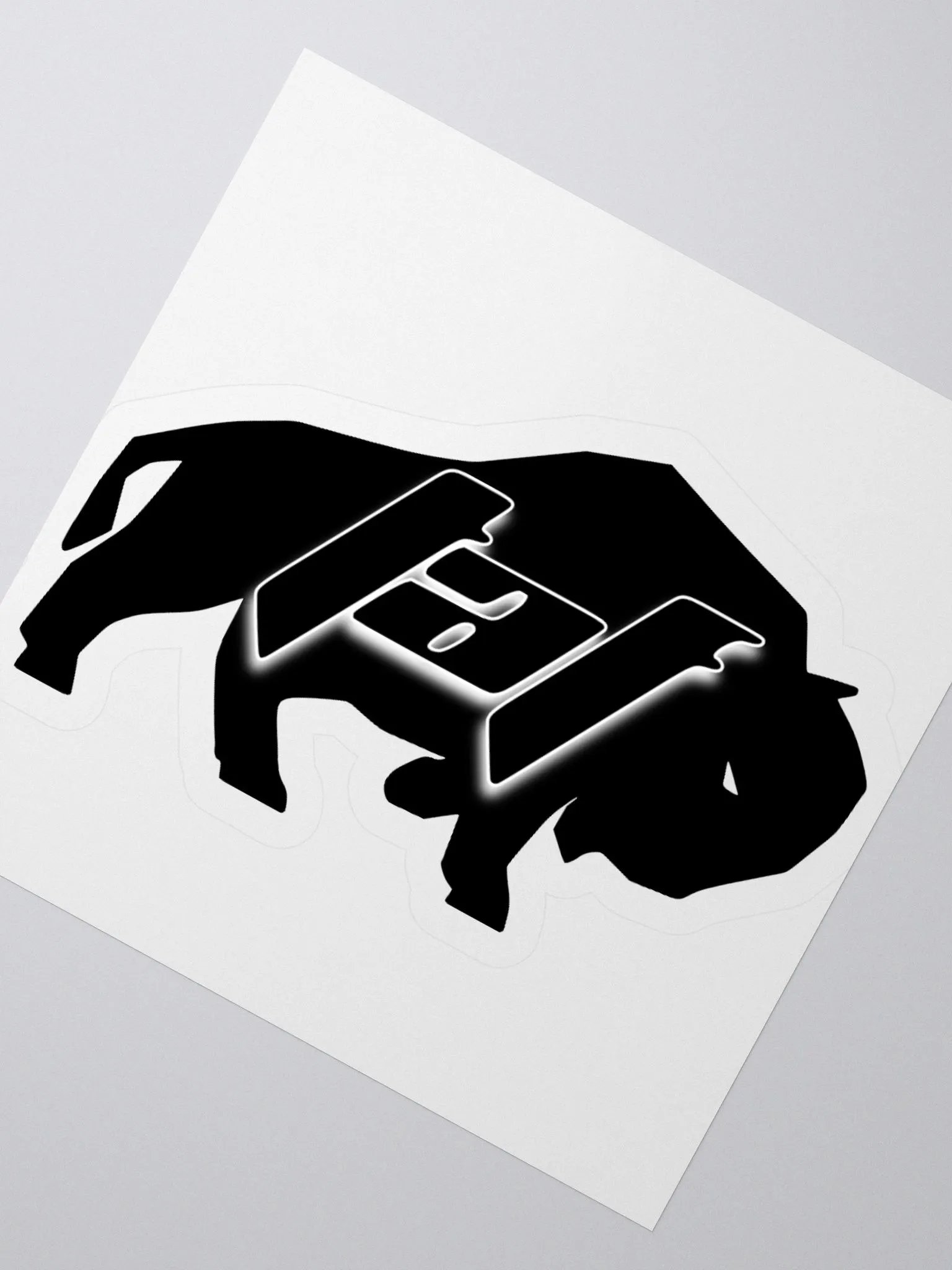 Official Bison Logo - Black/White product image (2)
