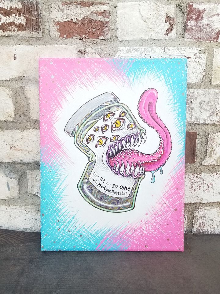 HRT Mimic, Original Painting product image (1)