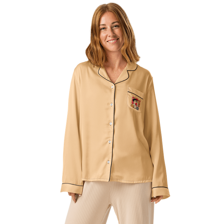 Elegant Silky Pajama Top product image (1)