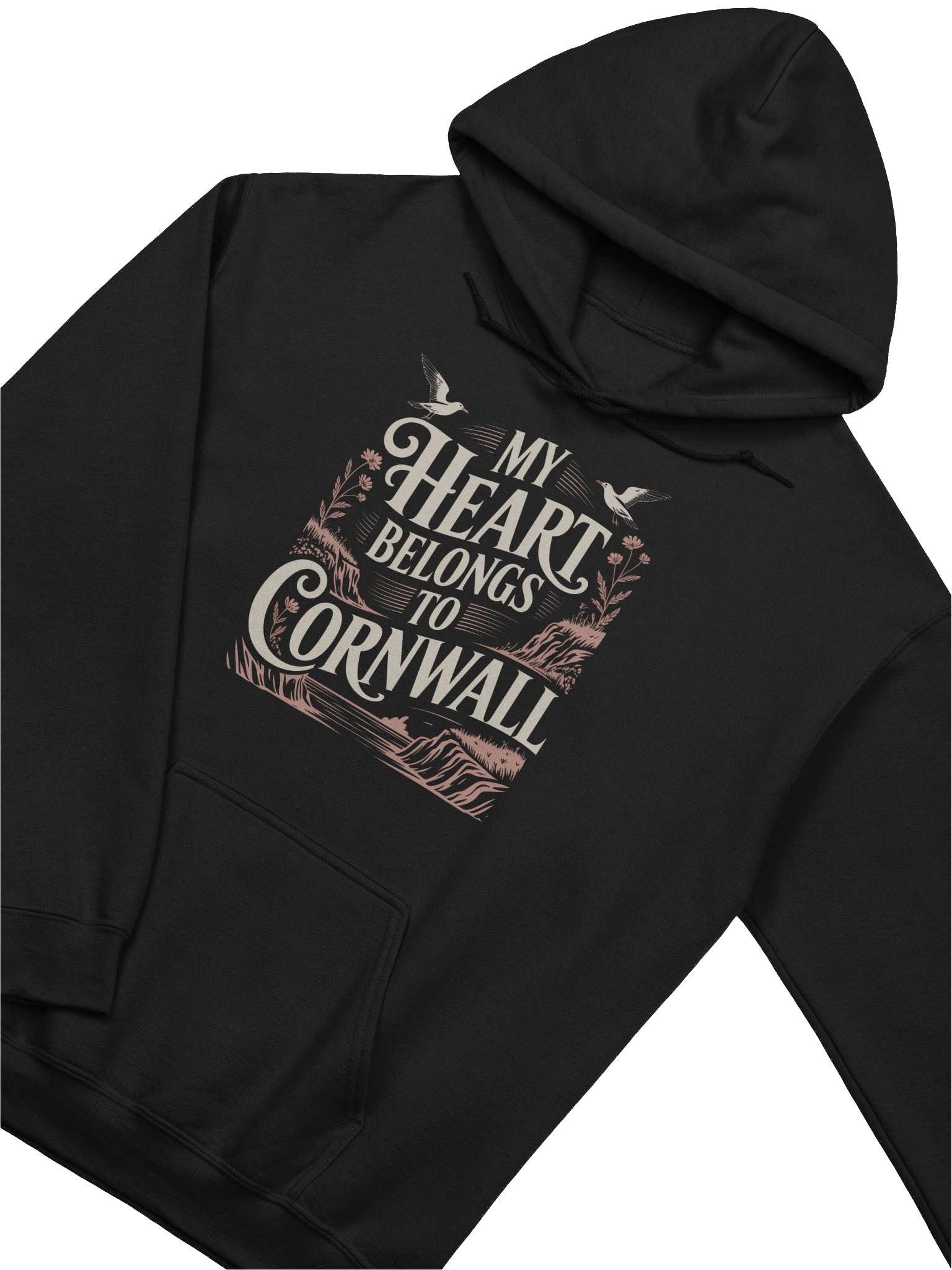 My Heart Belongs To Cornwall - Classic Hoodie product image (5)