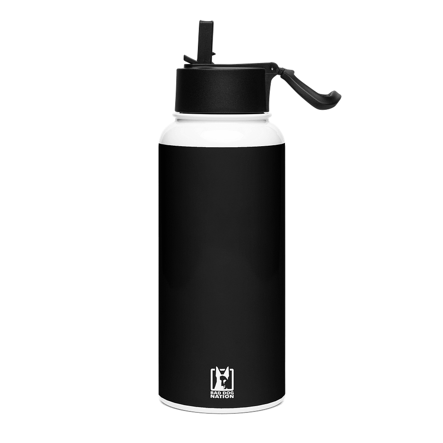 Never Back Down Stainless Steel Straw Bottle product image (4)