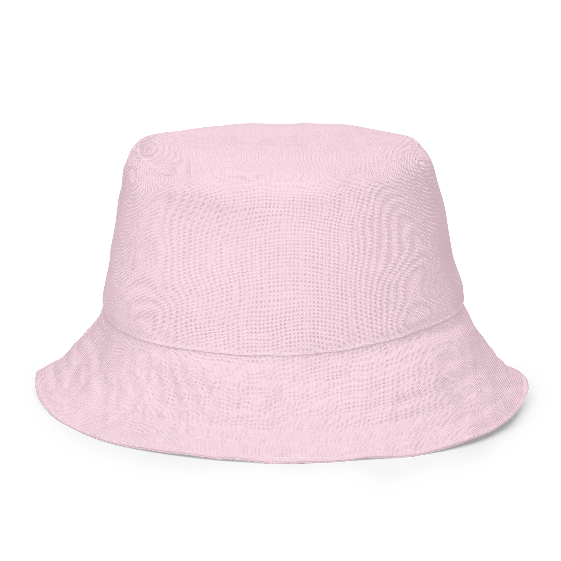 Baby Pink Solid Color Bucket Hat product image (8)