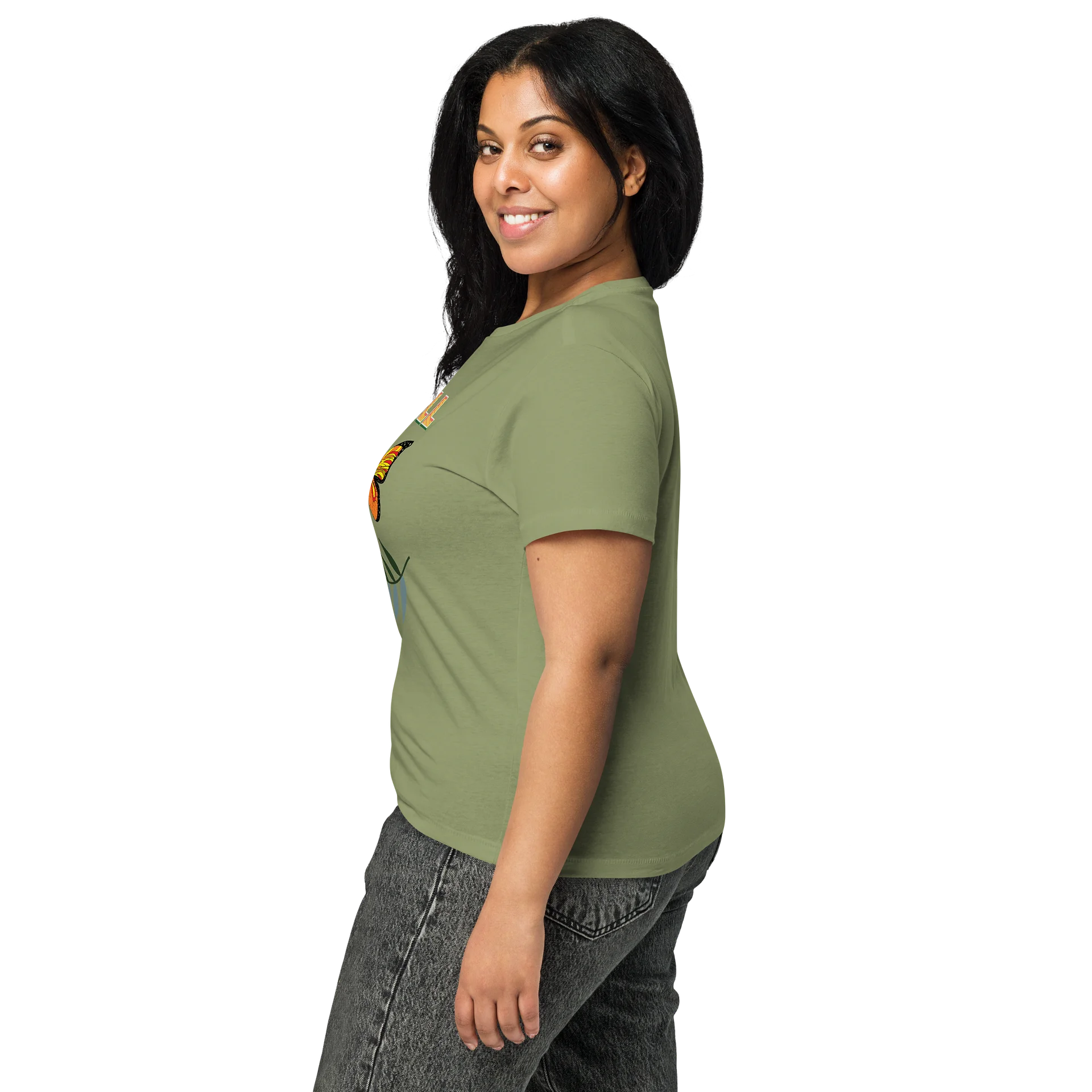 Butterfly Bliss High-Waisted Tee product image (7)