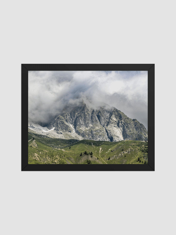 Print Fine Art - Majestic Peaks of Mont Blanc – South Side -FRANCE product image (2)