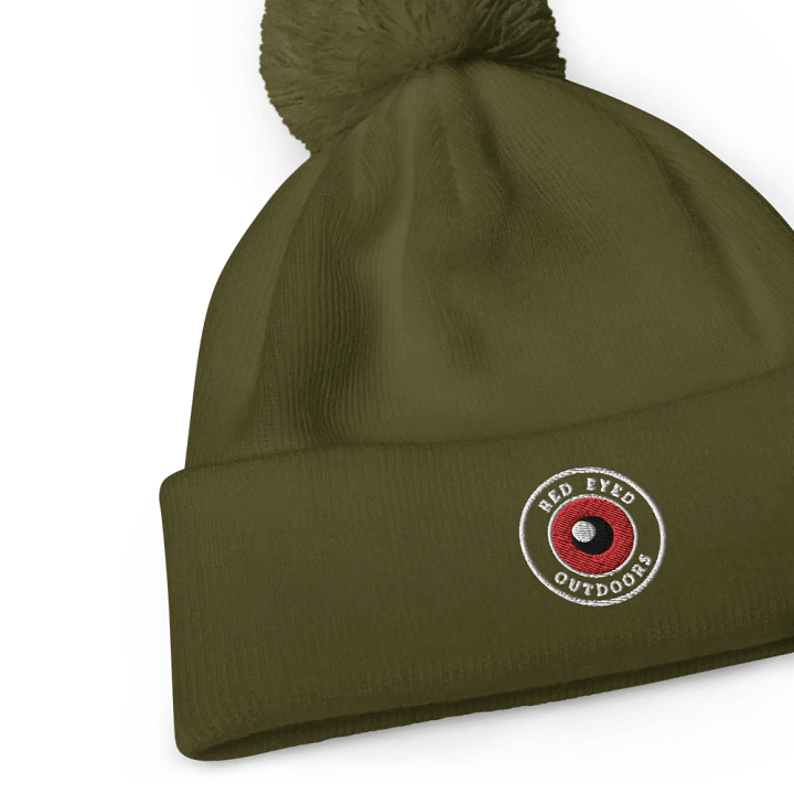 Red Vision Pom-Pom Beanie product image (13)