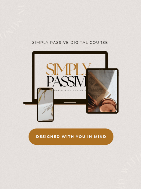 Simply Passive Course product image (1)