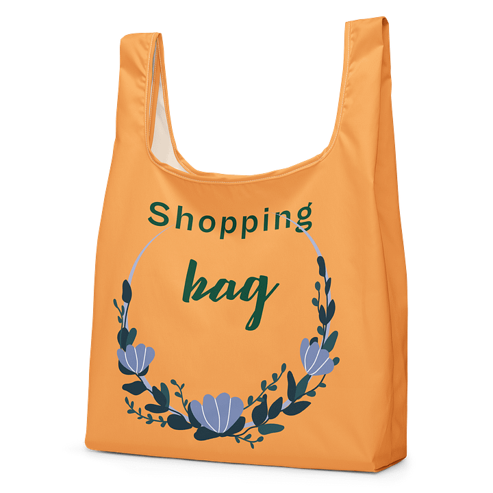 Floral Fantasy All-Over Print Shopping Bag product image (2)