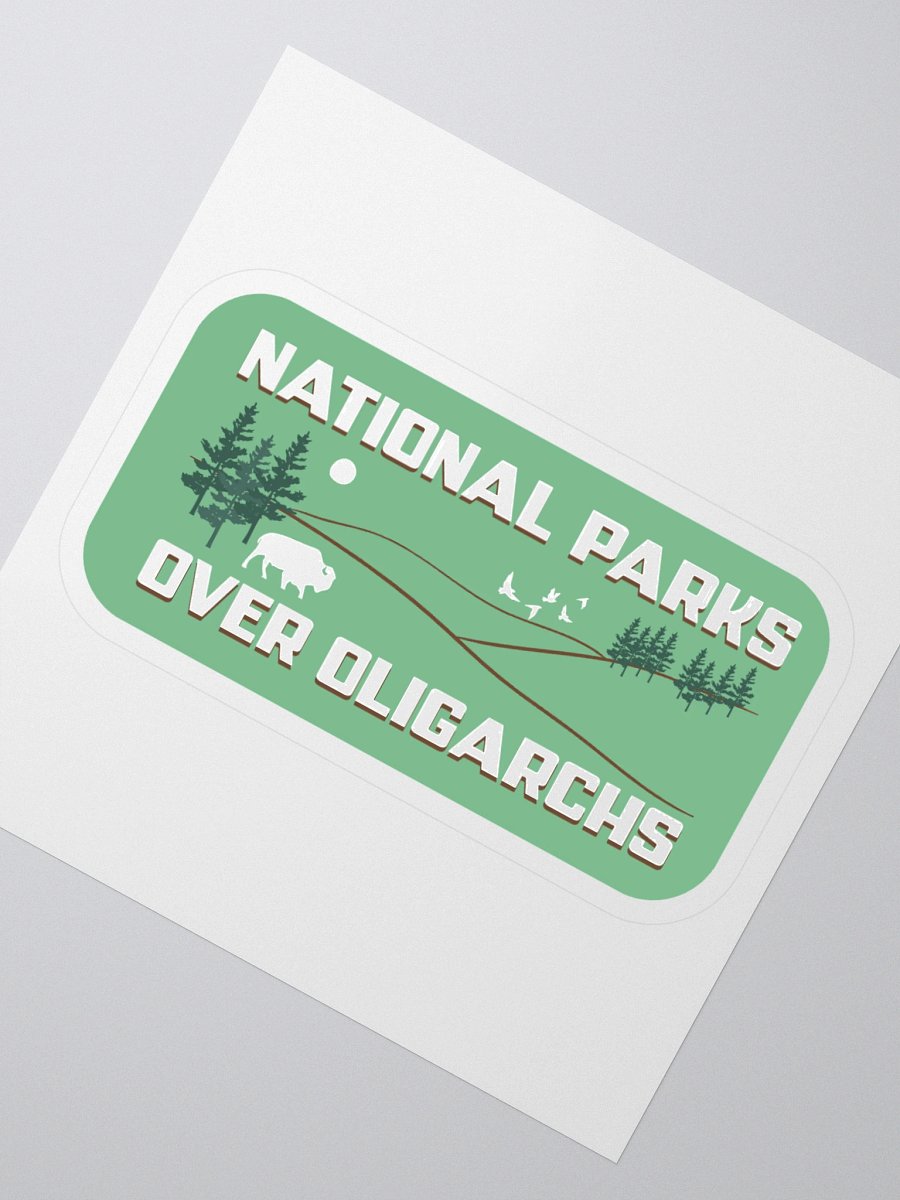 National Parks Over Oligarchs - Green product image (2)