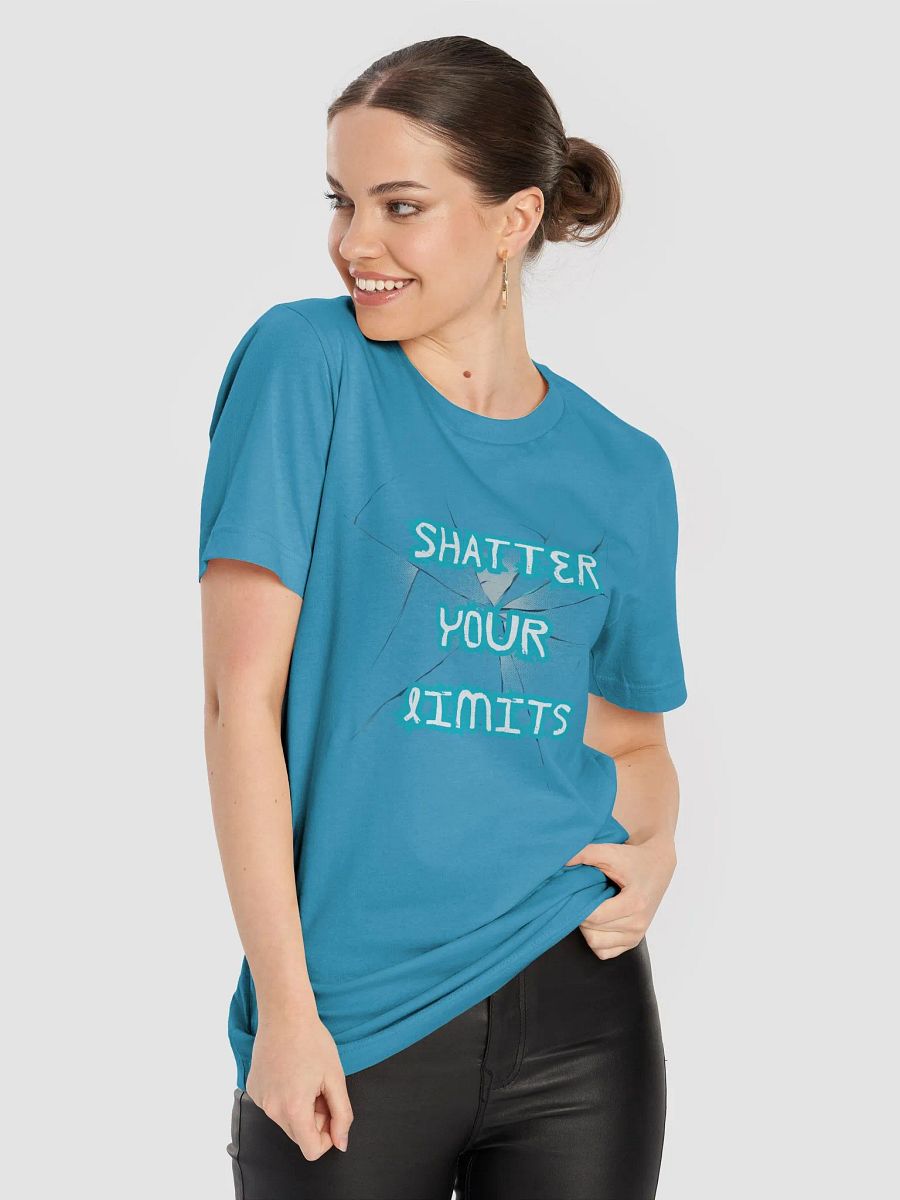 Shattered Limits Turquoise Tee product image (70)