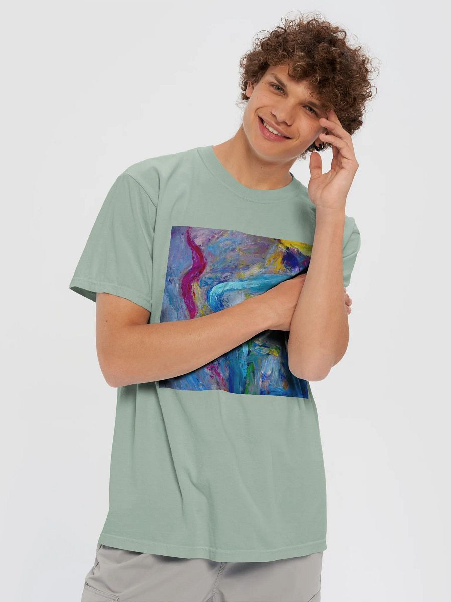 Vibrant Abstract Movement T-Shirt product image (64)