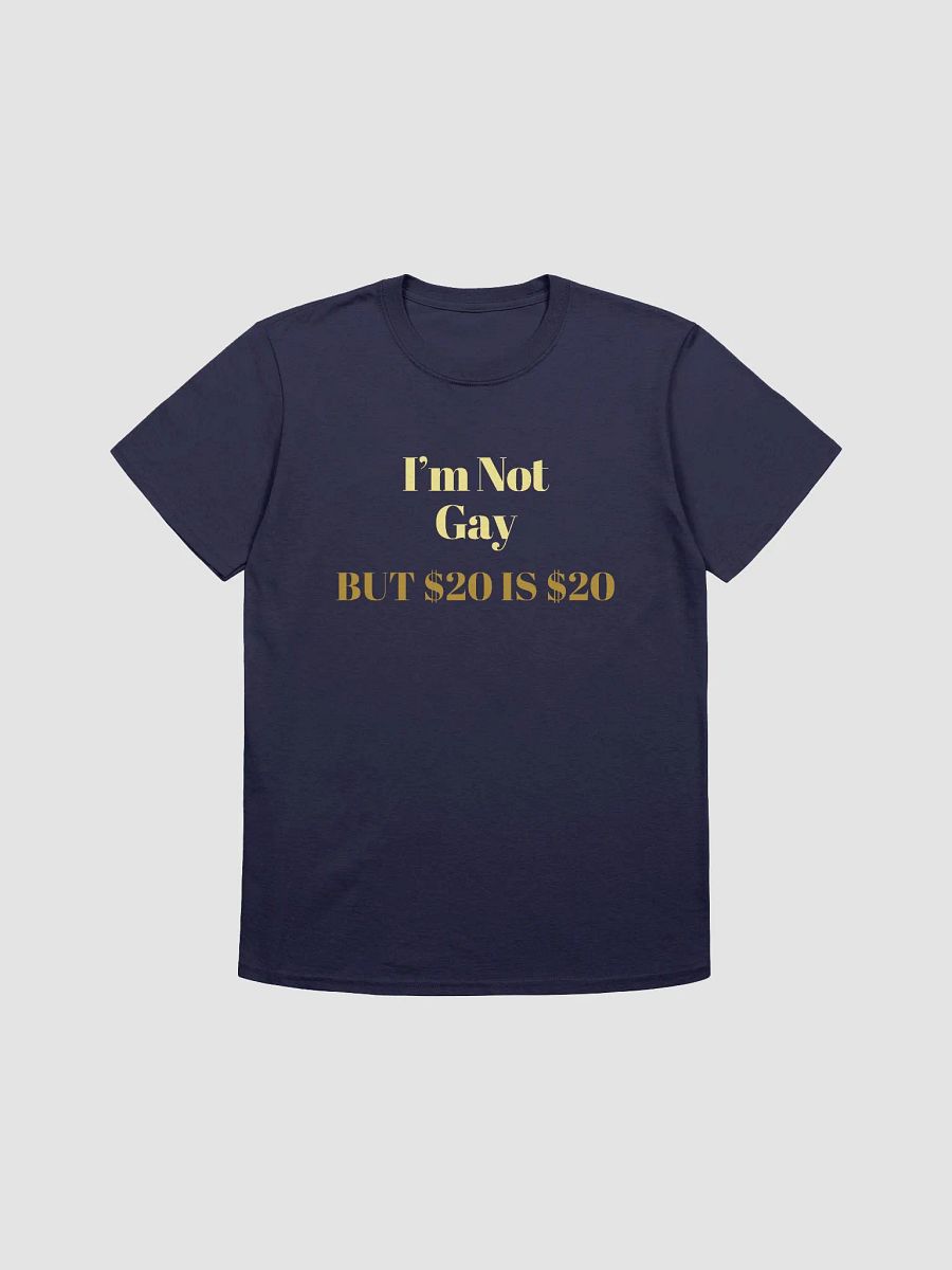 I'm Not Gay But $20 is $20 Unisex T-Shirt V18 product image (1)