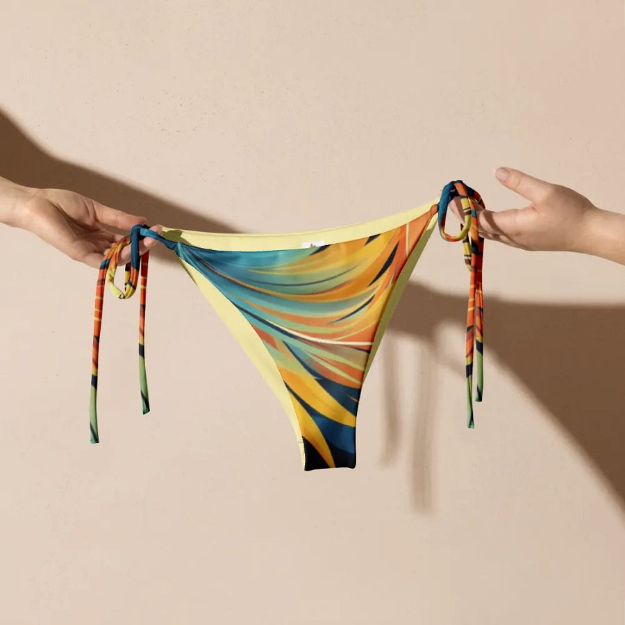 Tropical Flow String Bikini Bottom product image (8)