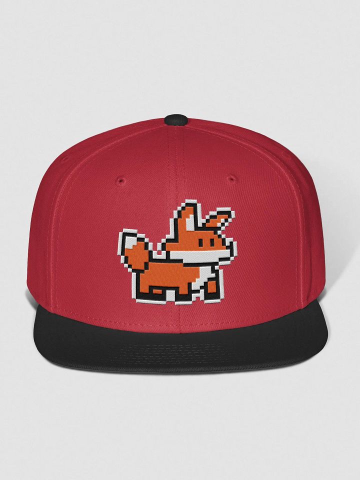 Pixel Fox Wool Blend Snapback product image (1)