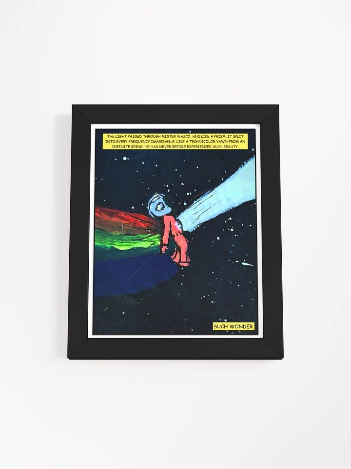 A Technicolor Yawn Framed Print product image (1)