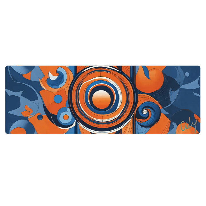 Serenity Swirl Yoga Mat product image (1)