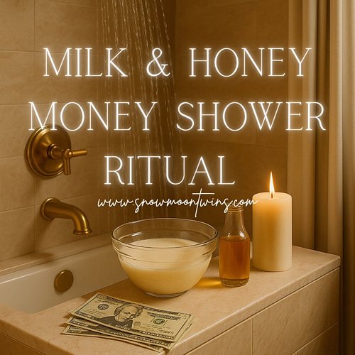 Milk & Honey Money Shower Ritual 💸
Reset your money mindset. Clear financial blocks. Call in aligned abundance.

This ritual ...