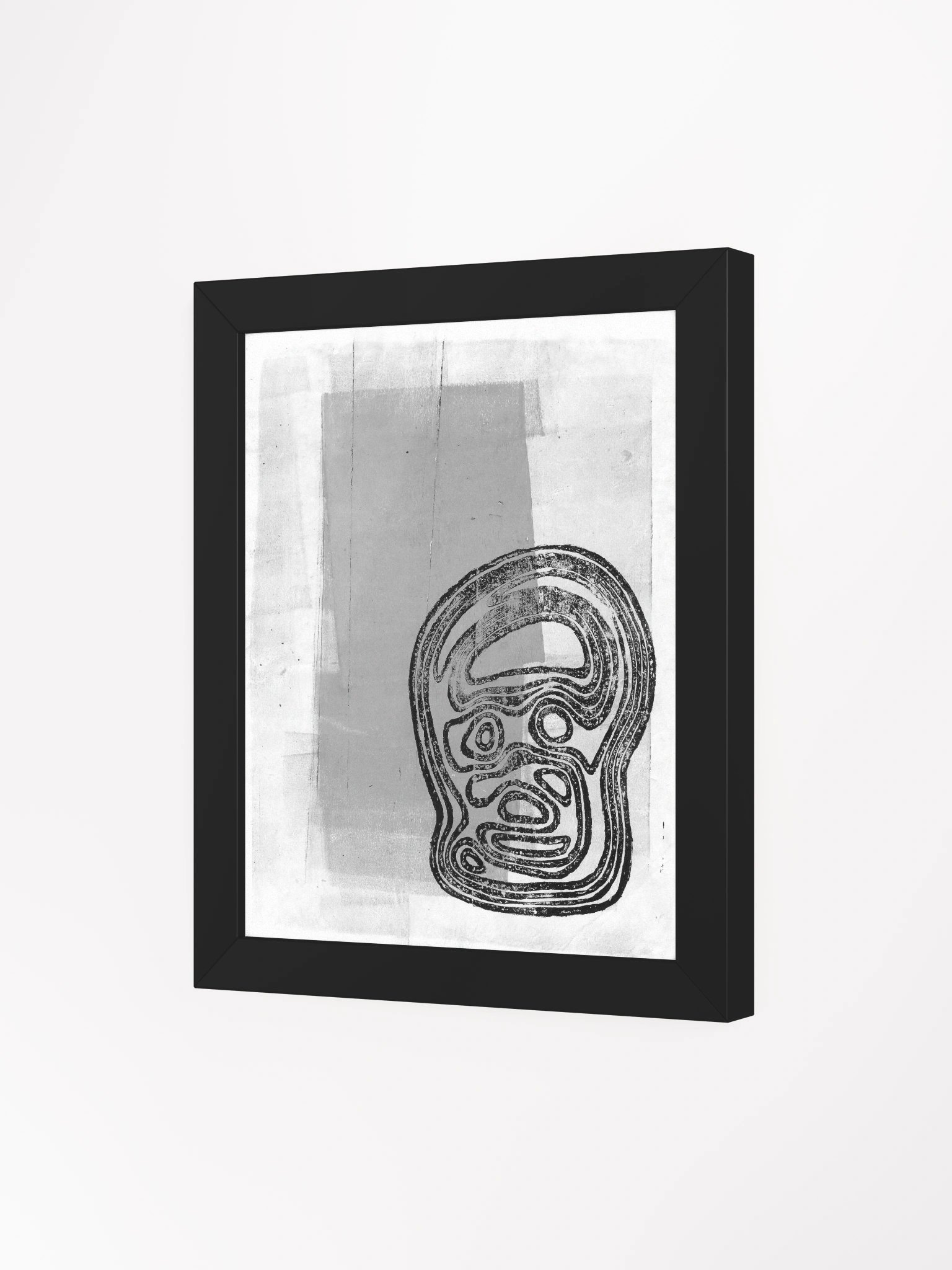 GREY AREA SMUDGE. [Framed Print] product image (3)