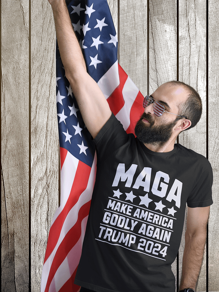 MAGA-Make America Godly Again-Trump 2024 Unisex T-shirt product image (1)