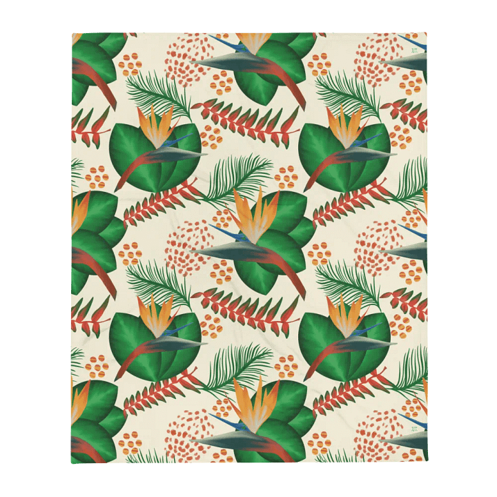 El Yunque Colorful Rainforest Blanket product image (13)