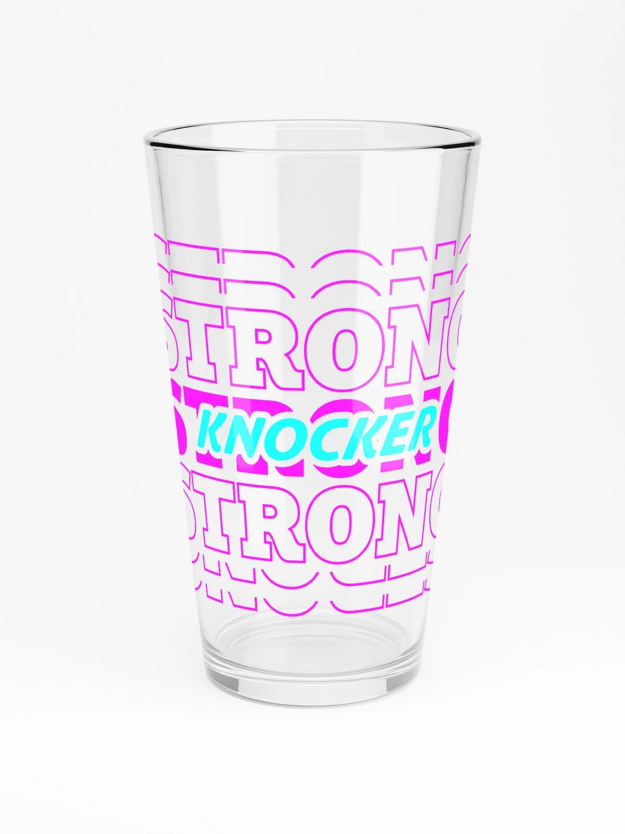 KNOCKER STRONG PINT GLASS product image (3)