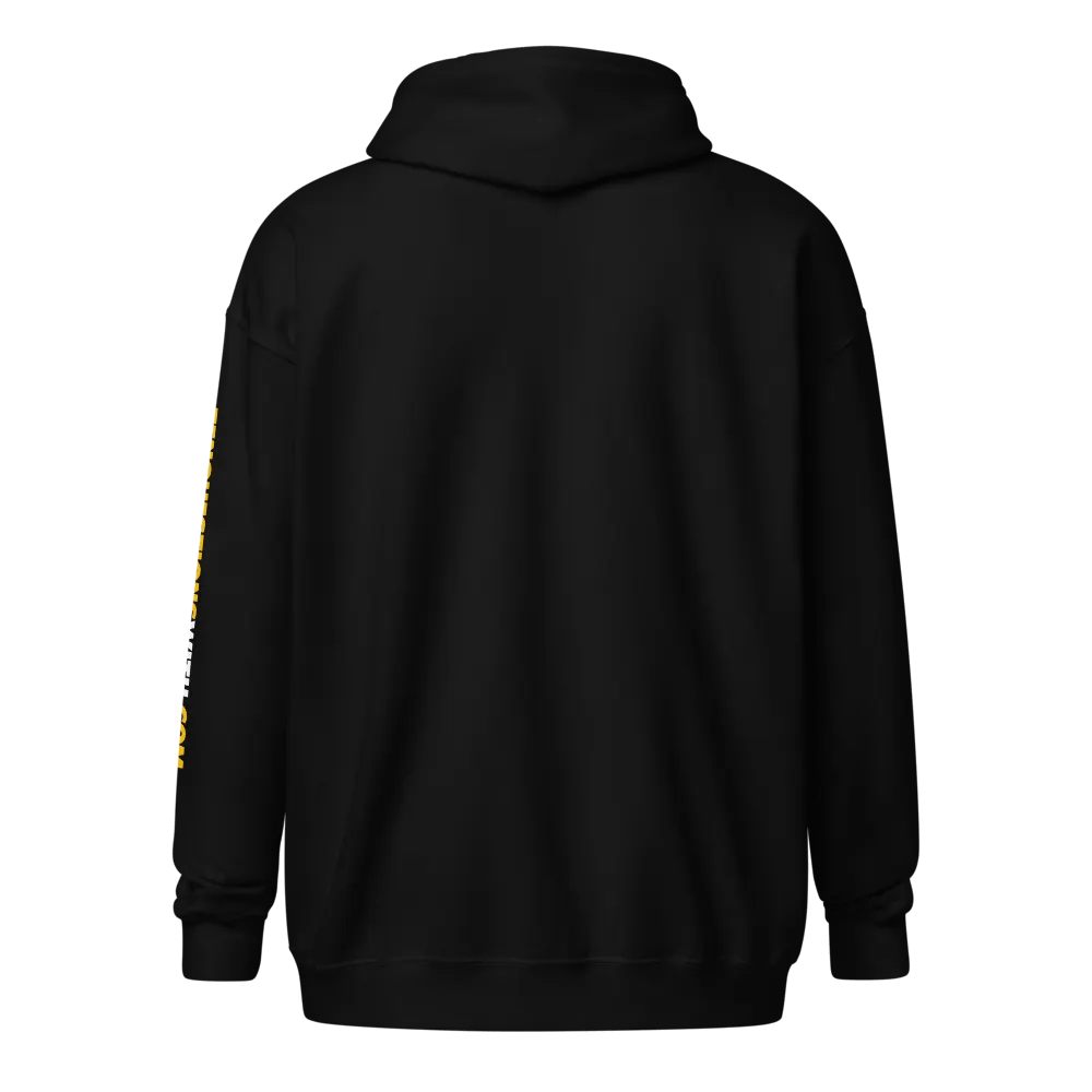 Ten Questions With Logo Zip Hoodie product image (2)