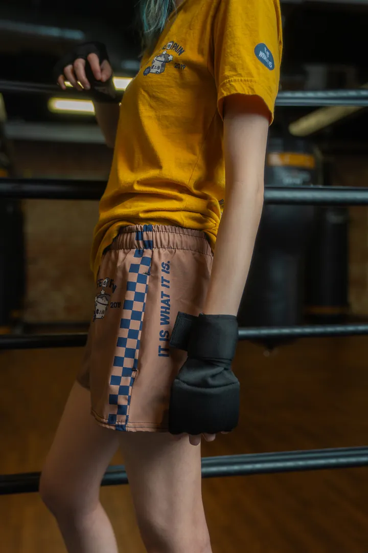 Life is Pain All Over Print Women's Shorts product image (1)