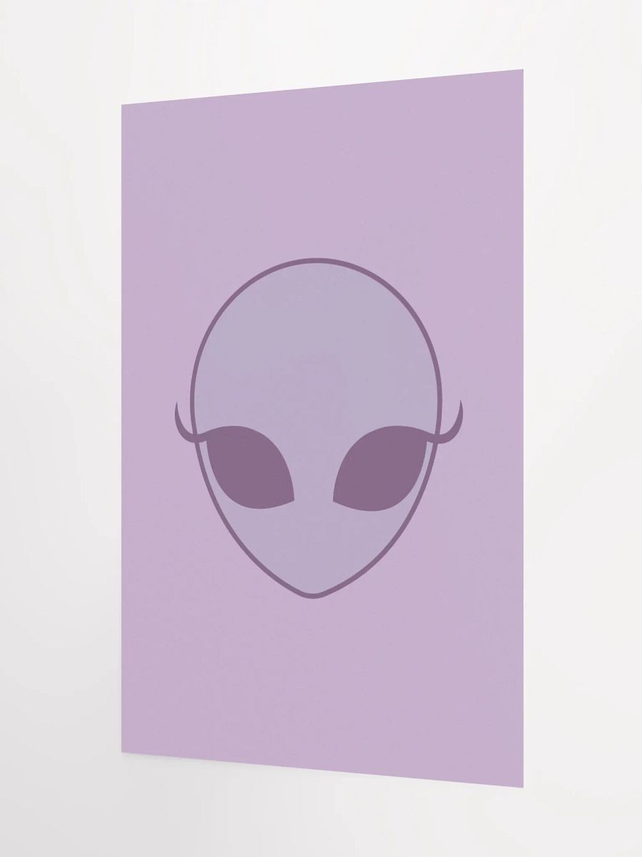 Purple Alien Poster product image (8)
