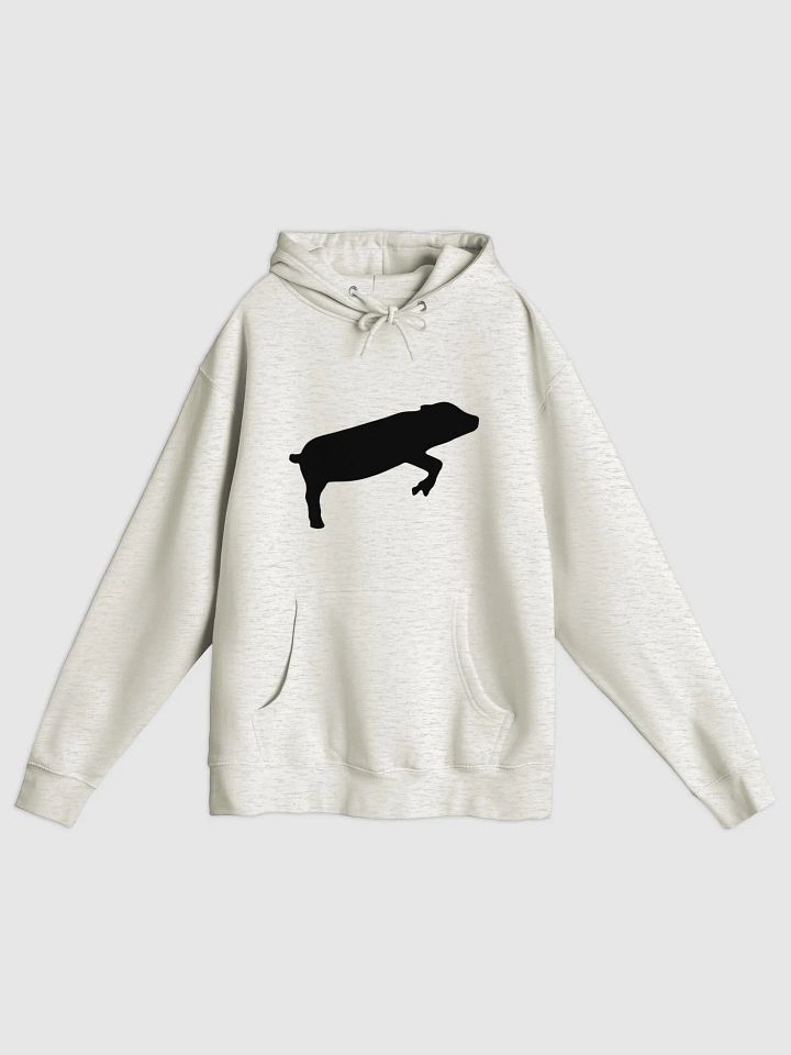 Leaping Pig BLACK (Lane Seven Premium Pullover Hoodie) product image (1)