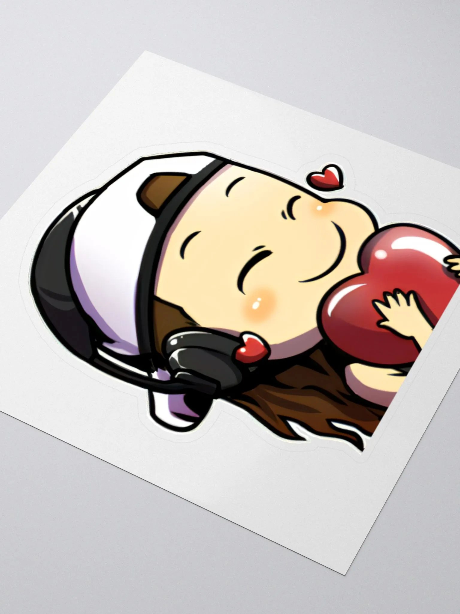 DizzyPillow Love Emote Sticker product image (3)